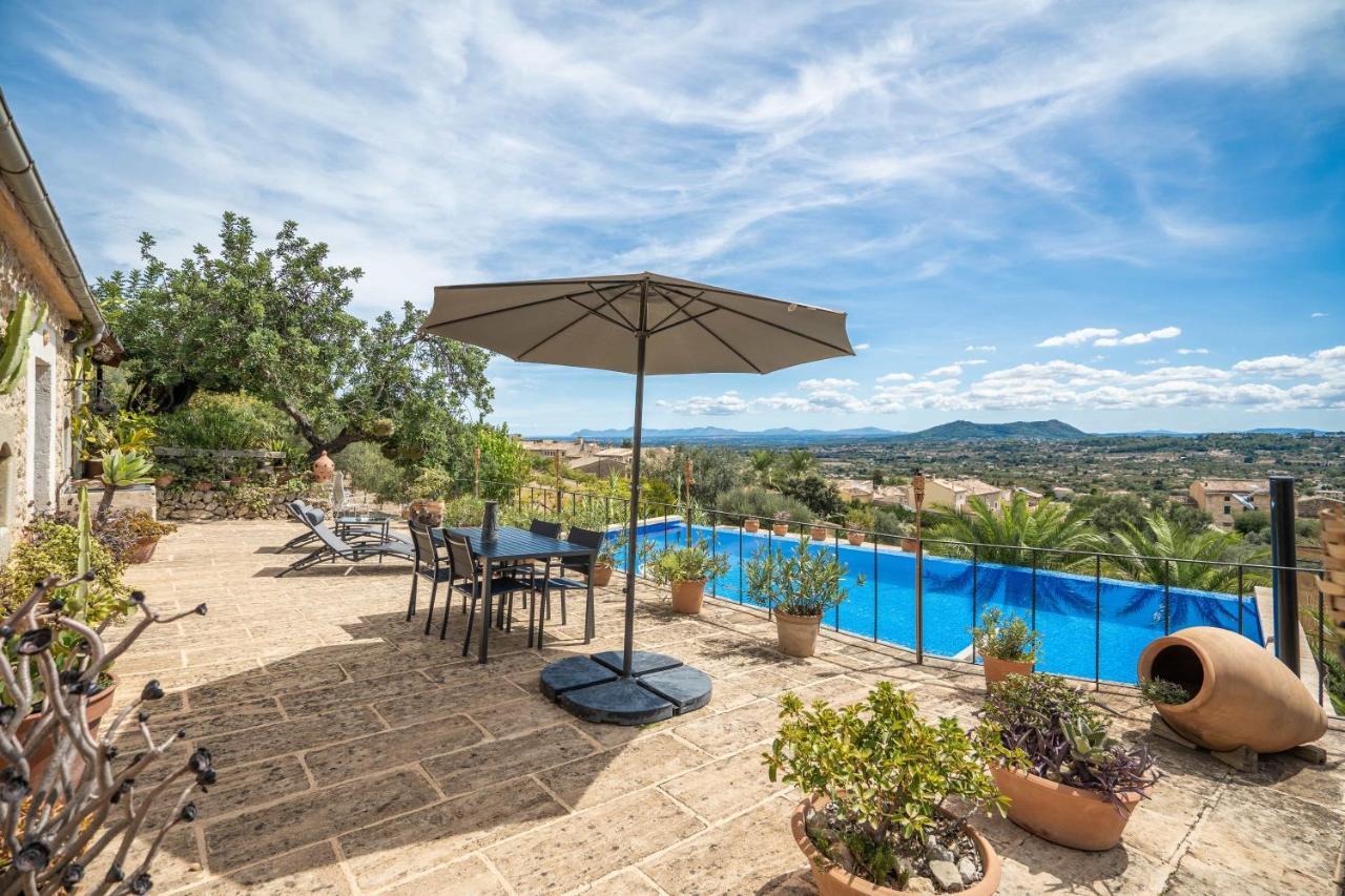 Can Pulit - Finca Romantica Para 2 Con Piscina Y Vistas En Selva  Exterior photo